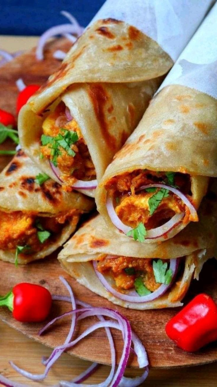 Chicken Tikka Roll